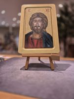 orthodoxe Ikone handgemalt Jesus – Bild 3