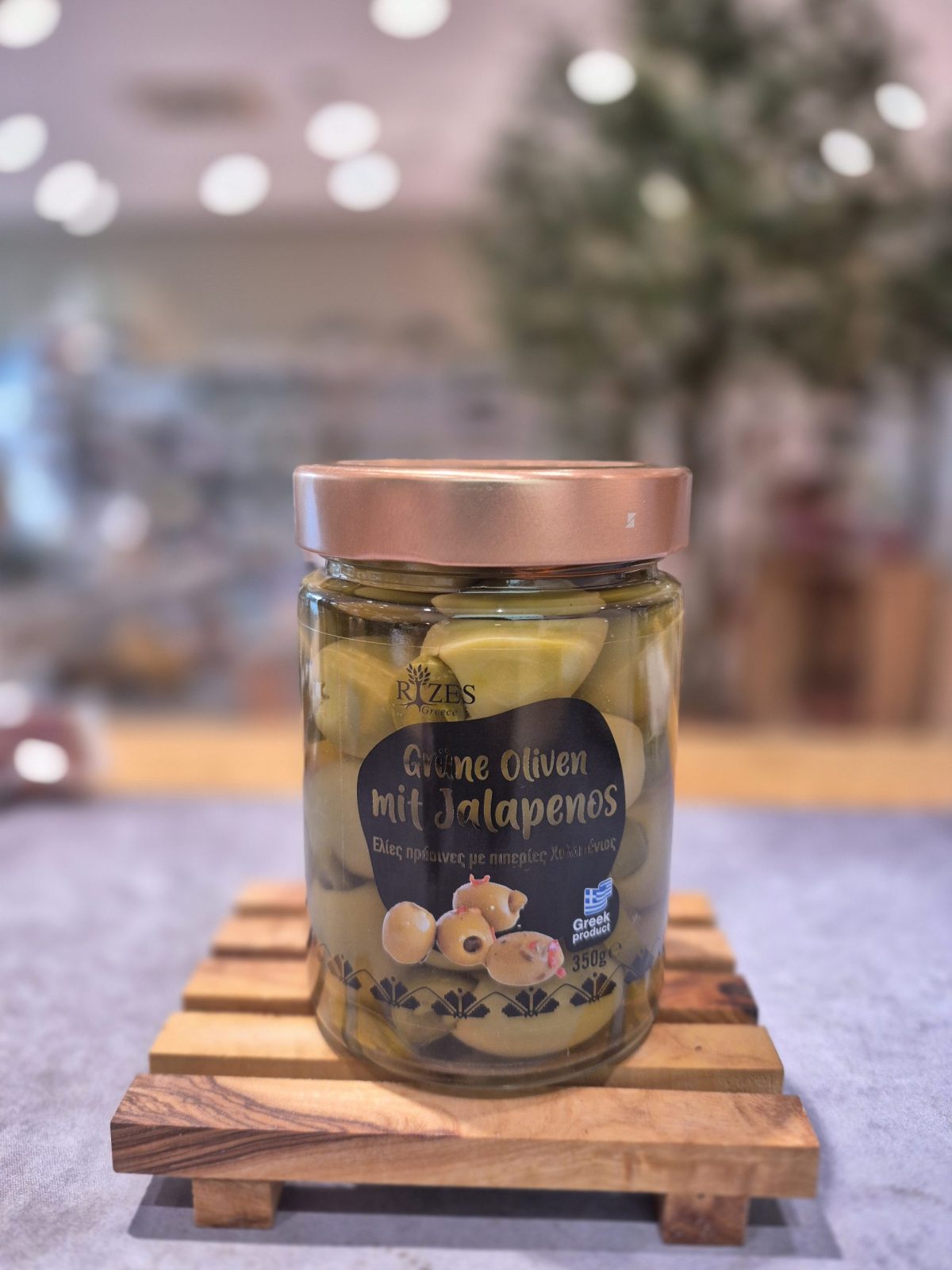 Grüne Oliven mit Jalapenos RIZES