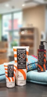 Sonnenschutz & Pflege Set 3tlg. auf Olivenölbasis