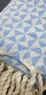 Baumwolltuch 2x1m Jakkar Triangles – Bild 3