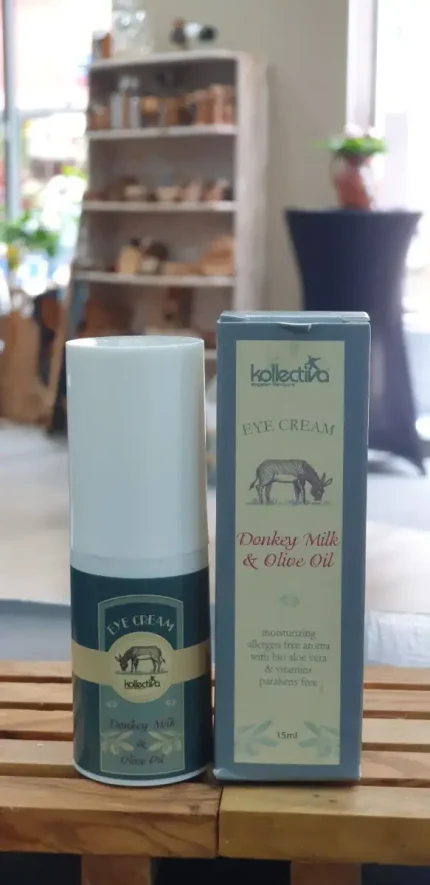 Augencreme mit Eselsmilch&Olivenöl