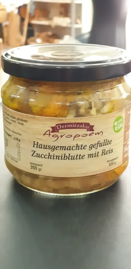 gefüllte Zuchiniblüten hausgemacht