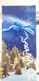 Wein - Geschenkverpackung für 2 Flaschen "Xmas - Wald"
