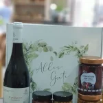 Geschenkset/ Geschenkbox 5tlg. groß mit Wein