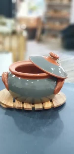 Ofentopf Keramik handmade Portionstopf – Bild 5