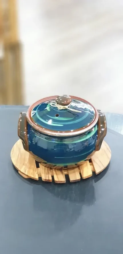Ofentopf Keramik handmade Portionstopf
