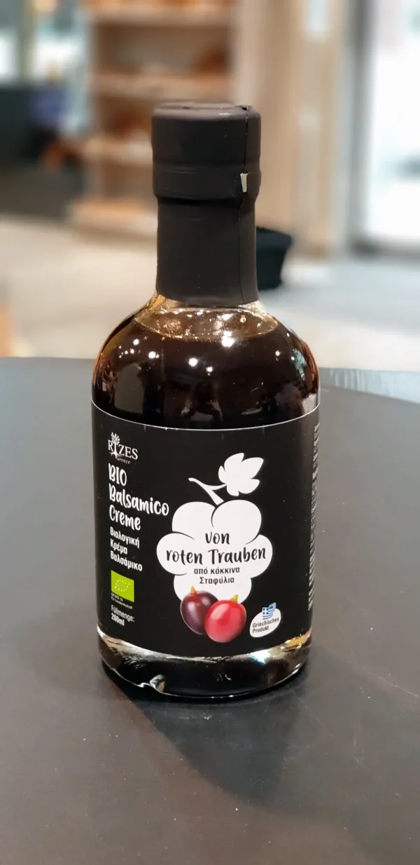 Bio Balsamico-Creme von roten Trauben RIZES