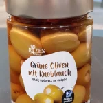 Groene olijven met knoflook RIZES