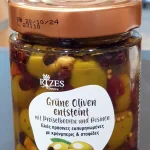 Olijven gemarineerd in cranberry/rozijnen RIZES