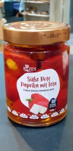 Süße Rote Paprika mit Feta RIZES