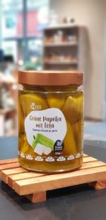 Grüne Paprika mit Feta RIZES