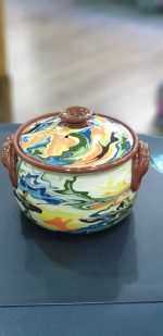 Ofentopf 3L Keramik handmade – Bild 7