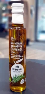 Bio Natives Olivenöl mit Rosmarin RIZES