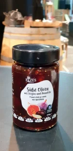 Süße Oliven mit Feigen und Mandeln RIZES