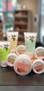 Peeling-Creme für Gesicht und Körper 80ml – Bild 3