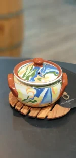 Ofentopf aus Keramik "Impression" handmade