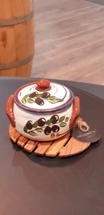 Ofentopf aus Keramik "gestreift" handmade – Bild 23