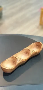 3er Schüssel 35cm aus Olivenholz