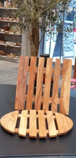 Topfuntersetzer quadratisch aus Olivenholz HANDMADE – Bild 2