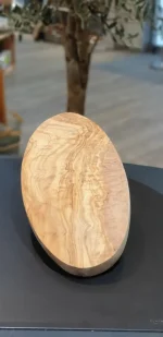Brettchen oval 36cm aus Olivenholz HANDMADE – Bild 2