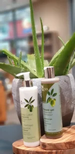Duschgel mit Aloe Vera & Olivenextrakt 250ml – Bild 3