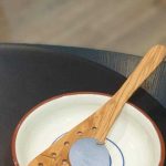 Spatel 30cm olijfhout