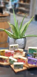 Naturseife mit Olive & Olivenblättern 100g – Bild 2