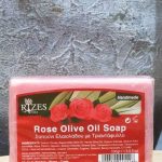 Natuurlijke zeep met olijf & roos 100g