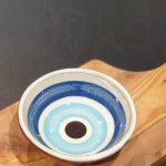 Schälchen aus Keramik Olivenzweig "Auge" handmade