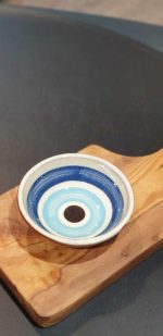 Schälchen aus Keramik Olivenzweig "Auge" handmade