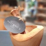 Olijfhouten vijzel 8cm