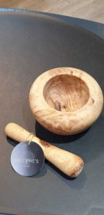 Mörser aus Olivenholz 14cm – Bild 2