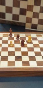 Backgammon / Schach 2in1 small – Bild 2