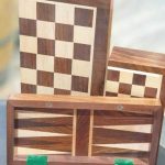 Backgammon / Schaken 2in1 medium