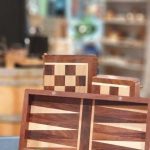Backgammon / Schaken 2in1 groot