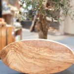 Ovaal bord 36cm gemaakt van olijfhout HANDMADE