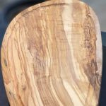 Plank met groef 35cm gemaakt van olijfhout HANDMADE