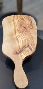 Brettchen mit Griff 35cm aus Olivenholz HANDMADE – Bild 5