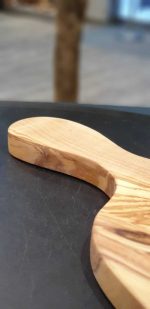Brettchen mit Griff 35cm aus Olivenholz HANDMADE – Bild 2