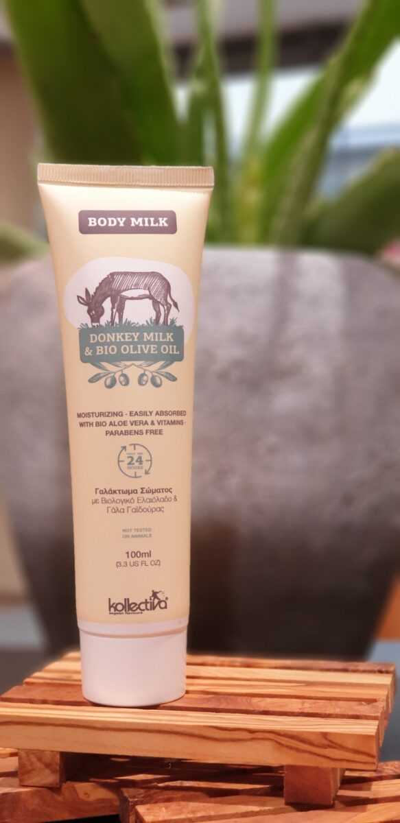 Körpermilch mit Olive & Eselsmilch 100ml