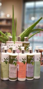 2er Set Duschgel & Bodylotion mit exotischen Früchten & Olivenöl – Bild 4