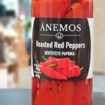 Geröstete rote Paprika ànemos