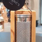 Rasp met olijfhouten bakje S Handgemaakt