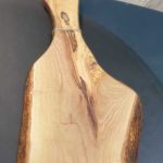 35cm plank met olijfhouten handvat