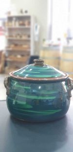 Ofentopf 5L Keramik handmade – Bild 2