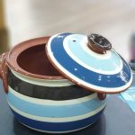 Ovenpot 3L keramiek handgemaakt