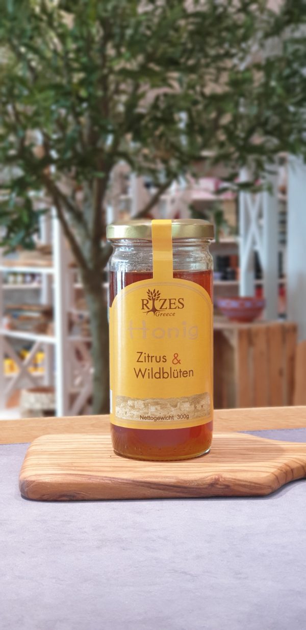 kretischer Honig Zitrus & Wildblüten RIZES