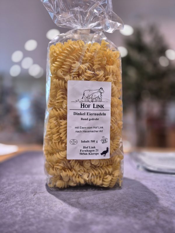 Eierpasta RADIATORI van de boerderij