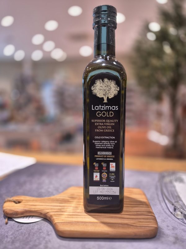 Latzimas Gold extra olijfolie van eerste persing Kreta 0,5L