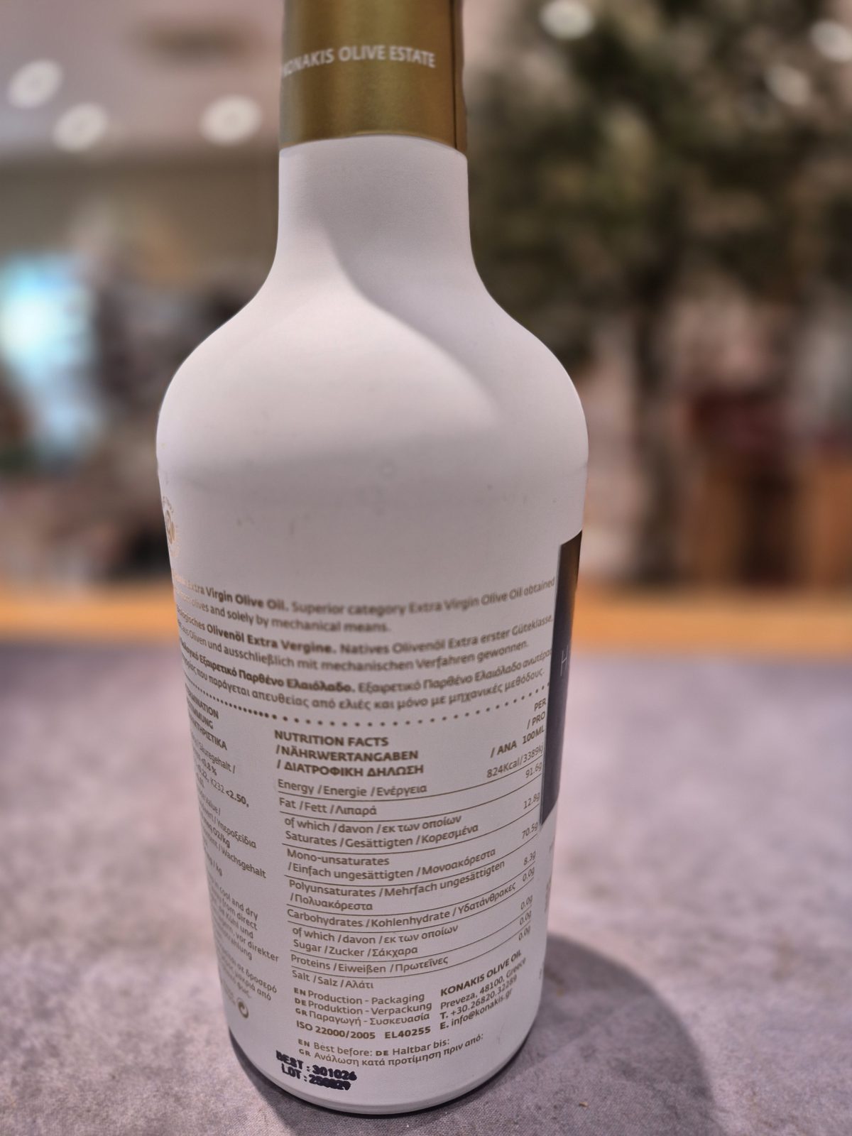 BIO Olivenöl (LIANOLIA) Api Rotan aus Epirus extra nativ – Bild 3